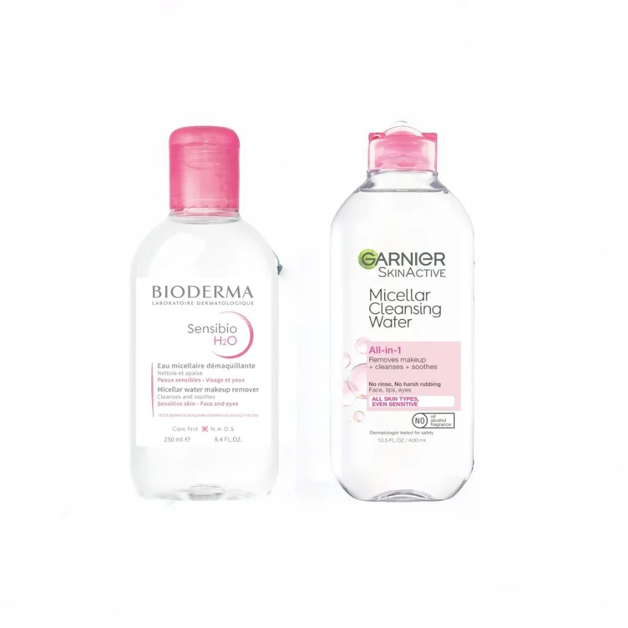 Bioderma vs. Garnier Micellar Water