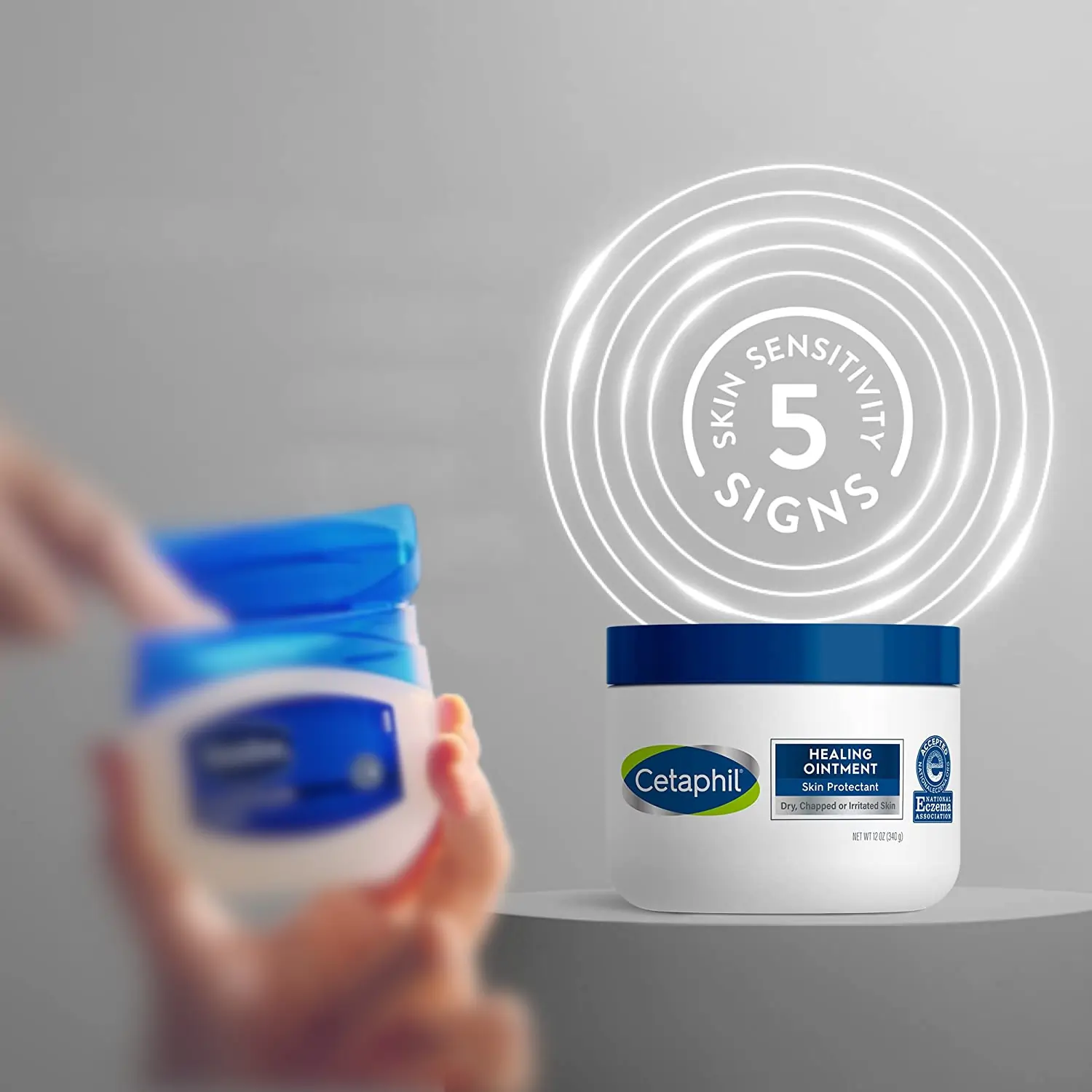 Cetaphil Healing Ointment vs. Vaseline