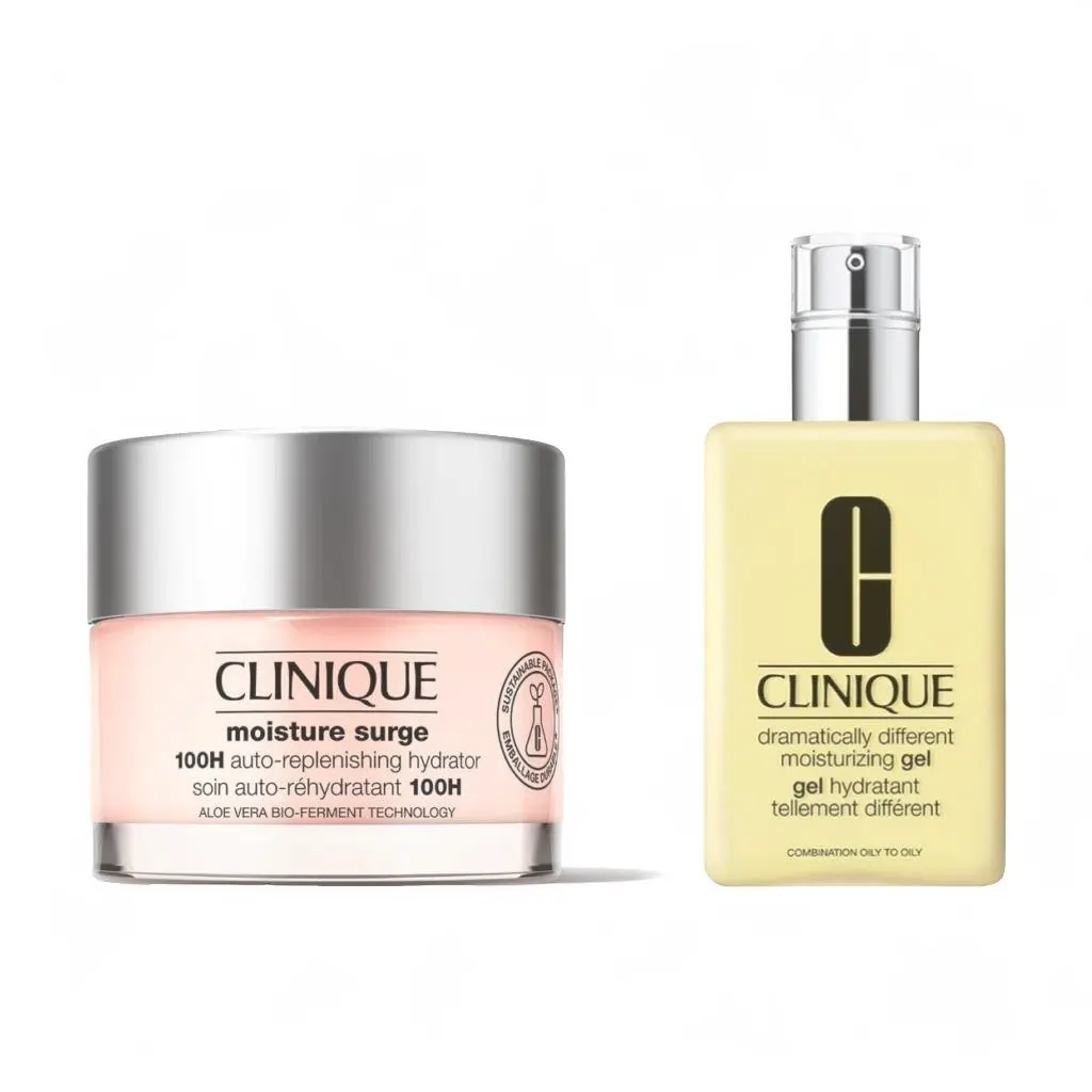 Clinique Moisture Surge vs. Dramatically Different