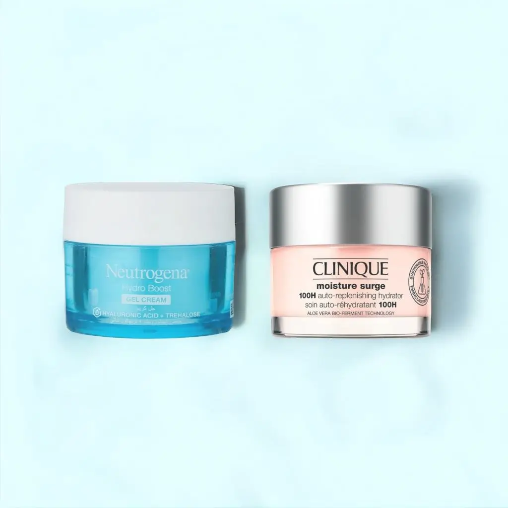 Clinique Moisture Surge vs. Neutrogena Hydro Boost
