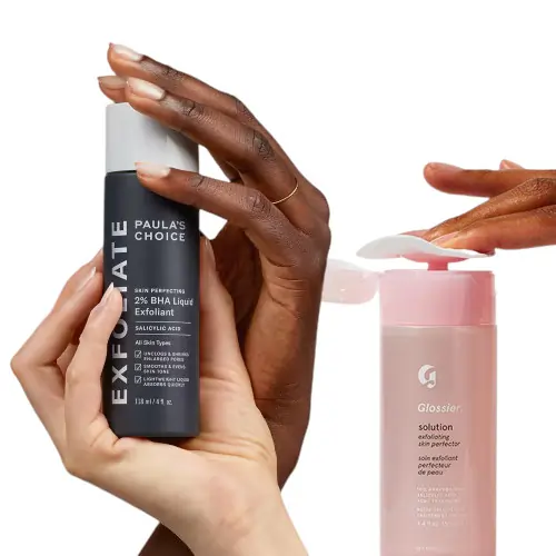 Glossier Solution vs. Paula's Choice