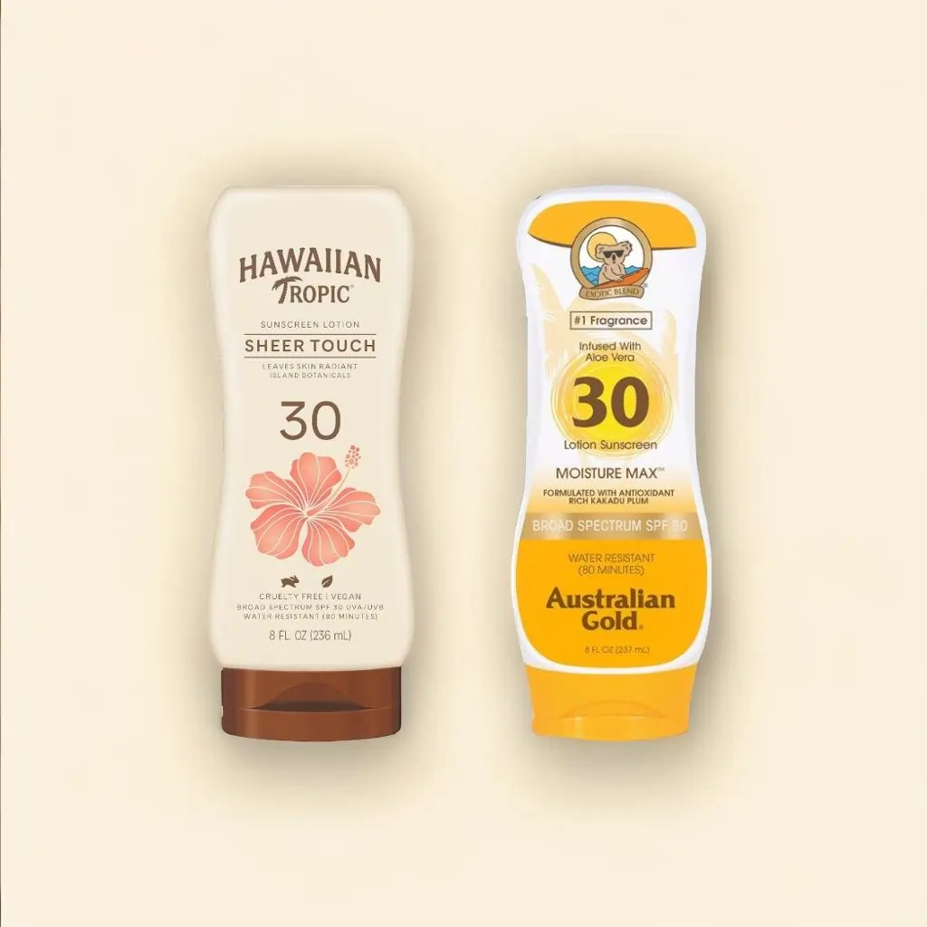 Hawaiian Tropic vs. Australian Gold