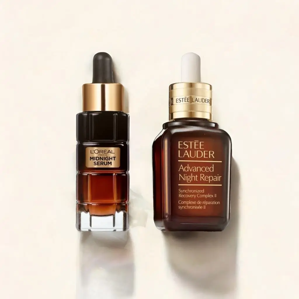 L'Oreal Midnight Serum vs. Estee Lauder Advanced Night Repair