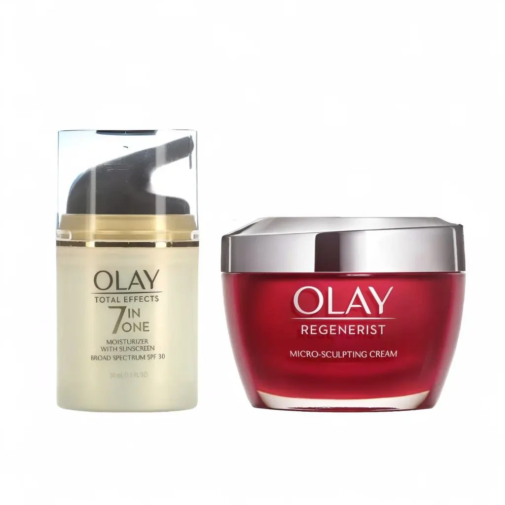 Olay Total Effects vs. Regenerist